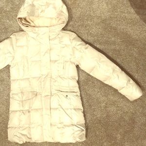 GapKids children's winter jacket in cream